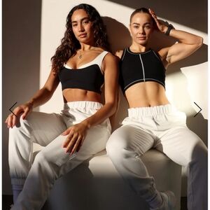 NWT! Bundle! Cleo Harper TRANSIT JOGGERS! BLACK & SALT